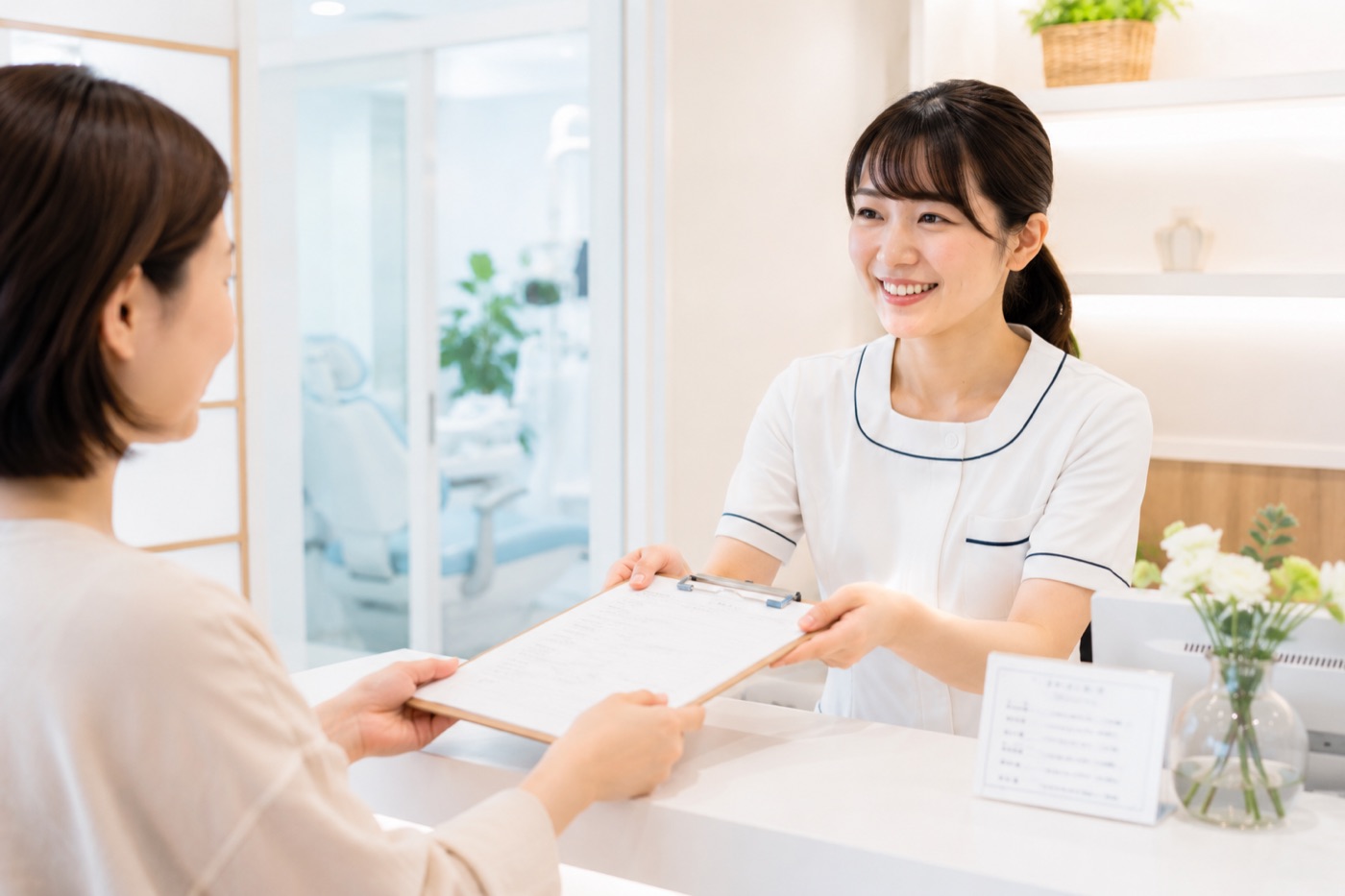 受付の様子（イメージ）